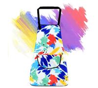 WKRTDY Delantales Niños 5 a 11 Años 1pcs Delantal Infantil Pintura Delantal Cocina Niña Niño Impermeable Ajustable Delantales para Niños con Bolsillos para Cocina Hornear Artesanía Pintura