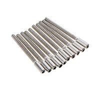 WKWPYCYUH 100 unids 0.7mm Watch Windering STEM Extender Corona Tallos Rod Reloj Barra de barra Rojado/Extendiendo Corona Tallo Reparación Herramienta Accesorio Accesorio Watchmaker Kit de herramient
