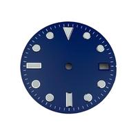 WKWPYCYUH Accesorios de reloj 28.5mm dial adecuado for 4 0mm Caso apto for Seiko Kit de herramientas para reparación de relojes(NH35 Blue Dial)