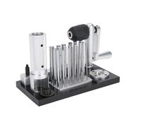 WKWPYCYUH Anillo Joyero Maker Tool Tool Maker Tool Manual Máquina de dibujo de alambre Herramienta de Herramienta Herramienta Kit de herramientas para reparación de relojes