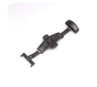 WKWPYCYUH Banda de reloj de la banda de la banda de reloj de la mariposa Hebilla de acero inoxidable Sólido Doble pulsador Pliegue de correa de correa 10 12 14 16 18 20 22mm Herramientas Cierre de rel