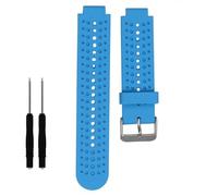 WKWPYCYUH Compatible for Garmin Forerunner 220 230 235 620 630 735XT Approach S20 S5 S6 pulsera de silicona Smartwatch pulsera y herramientas Correa de reloj(Sky blue,For Forerunner 220)