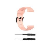 WKWPYCYUH Correa de reloj inteligente compatible for Garmin Forerunner 935 945 Correa de silicona suave de 22 mm compatible for pulsera Garmin Fenix5 5Plus Fenix6 6Pro Correa de reloj(Rosa,For Fenix 5