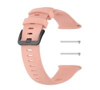 WKWPYCYUH Correa de silicona suave Compatible for Polar Vantage V2, repuesto de pulsera for reloj inteligente, accesorios de pulsera, hebilla de Metal Correa de reloj(Rosa)