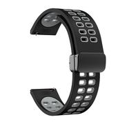 WKWPYCYUH Correa deportiva for hebilla plegable magnética compatible for Samsung Galaxy 3 45 mm/watch 3 41 mm/active 2 40 mm 44 mm/galaxy Watch 46 mm Frontier Correa de reloj(E,Galaxy 46mm 2018)