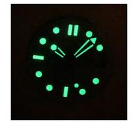 WKWPYCYUH Modificado Skx007 Puntero de reloj for dial verde Accesorios luminosos C3 adecuados Compatible for japonés NH35 / NH36 Movimiento automático A5 Esfera del reloj(Taille unique)
