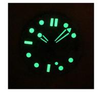 WKWPYCYUH Modificado Skx007 Puntero de reloj for dial verde Accesorios luminosos C3 adecuados Compatible for japonés NH35 / NH36 Movimiento automático A5 Esfera del reloj(Taille unique)
