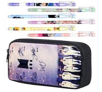 WKxinxuan Estuche Escolar, Estuche Pequeño, Estuches Escolares, Estuche Silicona Escolar, Estuche Silicona, Estuche Grande, Estuche Niña, Pencil Case, para Niñas Estudiantes