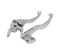 WKXTECZT Embrague Freno para Suzuki SV 650 S GSXR600 GSXR 750 1988-2008 Manetas De Embrague De Freno De Motocicleta Palanca Freno Embrague(Plata)