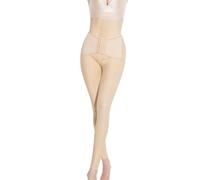 WKZSXXMJ Faja Compresiva de Cintura Alta y Largo Hasta el Tobillo Faja Moldeadora Postquirúrgica Leggings Reafirmante de Glúteos y Adelgazante de Muslos(Skin,S)