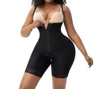 WKZSXXMJ Faja Compresiva Postquirúrgica para Mujer Fajas para Liposucción, Abdominoplastia y BBL Faja Moldeadora Postparto con Efecto Lifting de Glúteos(XXL)