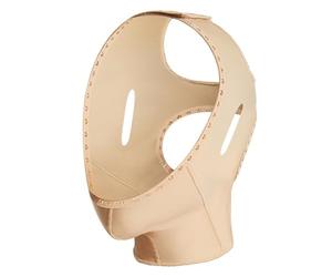 WKZSXXMJ Faja Tonificante Facial Postoperatoria para Mujeres Prenda de Compresión para Cuello y Barbilla con Correas Faciales Que Cubren la Mitad del Cuello(S)