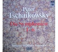 Wladimir Fedosejew & Großes Rundfunk-Sinfonieorchester der UDSSR - Tschaikowsky: Die Symphonien 1-6 [Vinyl Schallplatte] [5 LP Box-Set]