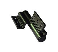 WLALLSS Bisagra de Puerta de aleación de Aluminio, Puente Roto de Bricolaje, Vida útil Duradera y Larga, Adecuada para Puertas y Ventanas (Negro a la Izquierda)
