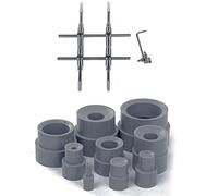 Wlauqueta 1 Juego de Herramientas de Reparación de Llaves de Lente y 9 Piezas Kit de Herramientas Reparación de Lente para Reparar Remoción de Anillo DSLR Cámara