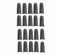 Wlauqueta 10 Pares de Juegos de Mangas de Dedo para Controlador de Juegos Móviles, Juego de Dedos de Pantalla de Prensa Transpirable Impermeable Y Transpirable Antisudor