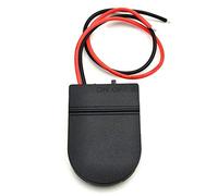 Wlauqueta 10 / StüCk CR2032 botón de celdas de la batería soporte carcasa carcasa cubierta con interruptor de encendido 3 V caja de batería