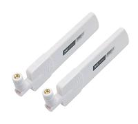 Wlauqueta 2 x 600 - 6000 Mhz flexible plegable sin 2 G 3 G GSM GPRS 4G 5G ganancia alta Amplificador de señal LTE 40 DBi Antena WiFi blanca A, 750098239