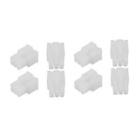 Wlauqueta 200 piezas 5557 4.2mm 6P 6PIN Conector para PC Ordenador ATX Tarjeta Gráfica GPU PCI-E PCIe Conector de alimentación Carcasa de plástico