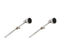 Wlauqueta 2X Martillo de Batidora de Pedal de Tambor de Cabeza de Silicona para Accesorios Instrumentos de percusión Caja Grande