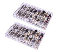 Wlauqueta 2X reloj reloj cabeza piezas de reloj para piezas de reloj de pulsera cúpula cabeza reloj accesorios kit de herramientas de reparación para , Color de la foto.