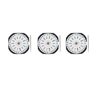 Wlauqueta - 3 accesorios de reloj de movimiento VX33E VX33 movimiento de cuarzo con ventana de doble calendario de sin pilas, ver imagen