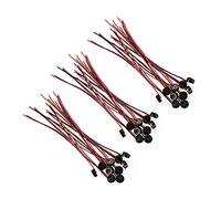 Wlauqueta 30 unidades condensador electret MIC 4mm x 2mm para PC teléfono MP3 MP4