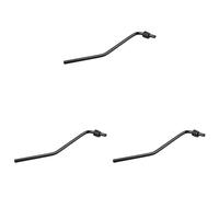 Wlauqueta 3X Negro Manivela Manivela de Hierro para Guitarra