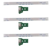 Wlauqueta 3X para Controlador Placa de Enchufe de Puerto de Carga USB -055 5Th V5 Cable de 12