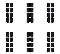 Wlauqueta 48 piezas de 0,8 mm cojines parches para boquilla de clarinete/saxofón Soprano