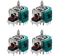 Wlauqueta 4X MóDulo de Sensor AnalóGico 3D ThumbStick de Repuesto para El Controlador Elite Series 2