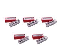 Wlauqueta 50 piezas serie madera giratoria carburo inserción cuchillas fresado 30 grados torre cincel hoja de repuesto 14 x 14 x 2 mm