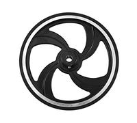 Wlauqueta 500 Mmx10 MmX20 Mm Rueda de Medidor de Encoder de Medida de Caucho de Aluminio Industrial para Accesorios Codificador Industrial EncoderWheel