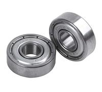 Wlauqueta 607Z Rodamientos De Bola De Doble Blindaje Profundo, 7 X 19 X 6mm, 5 Piezas