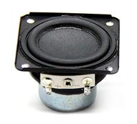 Wlauqueta - Altavoz de audio de 1,8 pulgadas, 4 Ω, 10 W, 48 mm, altavoz multimedia con agujero