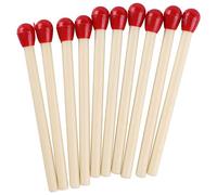 Wlauqueta - Bolígrafos de cerillas (10 unidades, material de oficina con bola de fósforo, material escolar para estudiantes