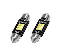 Wlauqueta Bombillas Led Canbus 3020 Chipset 400 Extreme para interior lámpara de coche de cúpula de placa de matrícula Festón de 36 mm De3175 6428