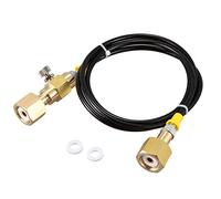 Wlauqueta Des Adapters O2 - Estación de llenado de depósito con 1,5 m 5 pies W21.8-14 W21.8-14 (DIN 477)