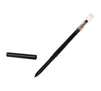 Wlauqueta doble extremitas lápiz de sombra de ojos cepillo de esponja cepillo de maquillaje accesorios cosméticos herramienta de maquillaje (negro)