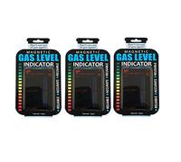 Wlauqueta Herramienta de Botella de Gas Magnético Indicador de de Depósito de Gas Propano Butano GLP Medidor de Combustible Medición de Temperación de la Botella de Caravana