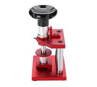 Wlauqueta Herramienta de Reparación de Reloj Cubierta Inferior Tornillo Tapado Máquina de Tapado Bisel Carcasa Trasera Presione Prensas Trasera de Alta Precisión, rojo