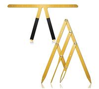 Wlauqueta - Juego de 2 cejas, regla de 3 puntos, posicionamiento de regla Brow Caliper, herramienta de medición de