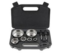 Wlauqueta - Juego de 9 brocas revestidas de diamante para azulejos, vidrio, cerámica, brocas de perforación para herramientas eléctricas (22 mm a 73 mm)