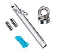 Wlauqueta Kit de almacenamiento de 2 unidades, incluye rodamiento no reactivo, eje inoxidable, para quitar el rodamiento, Yoyo String
