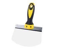 Wlauqueta - Pintura de pared de acero inoxidable, pala de yeso, cuchillo de masilla, hoja de raspador, cargador de pintura, espátula de llenado de herramientas de construcción