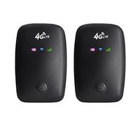 Wlauqueta - Router (2 unidades, 150 m, 4 G, Router portátil, 2.4/5 G, WiFi de doble banda, Android 6.0)