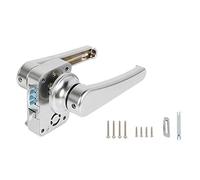 Wlauqueta RV - Cerradura de puerta de inodoro para cuarto de baño, cerradura de puerta de caravana - Pestillo de manija - Cerradura RV Accesorios