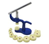 Wlauqueta - Tapa de base de reloj para cerrar el reloj - Accesorios de reparación de relojes - Herramienta de de reloj - Prensa para reloj de pulsera, azul