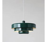 WLBHWL Araña de Metal de Estilo Americano Lámpara Colgante de Techo Naranja de 1 luz con Pantalla de Metal Lámpara Colgante Ajustable para Cocina Isla Comedor Dormitorio