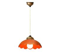 WLBHWL Lámpara Colgante De Cerámica De 9,06 Pulgadas Para Isla De Cocina, Lámpara Colgante Con Pantalla De Cerámica Vintage, Luminaria De Techo Simple Para Comedor, Mesita De Noche, Cocina, Pasillo.